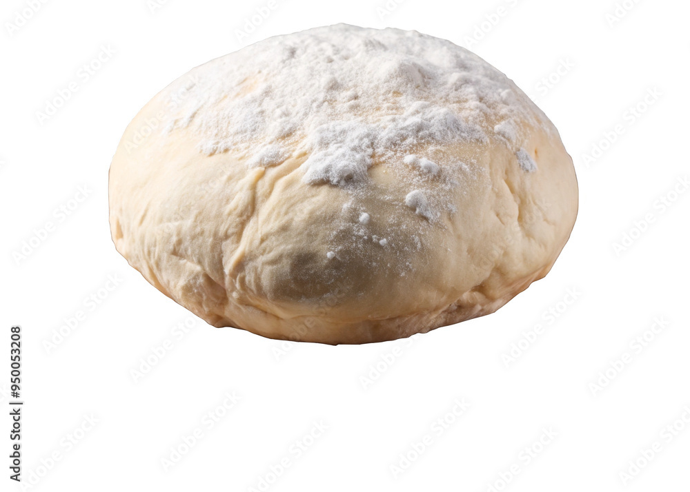 dough on a transparent background. dough on a transparent background.