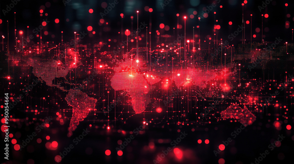 Illustrations of international crime networks, with maps and connections highlighting global operations. Illustrations of international crime networks, with maps and connections highlighting global operations.