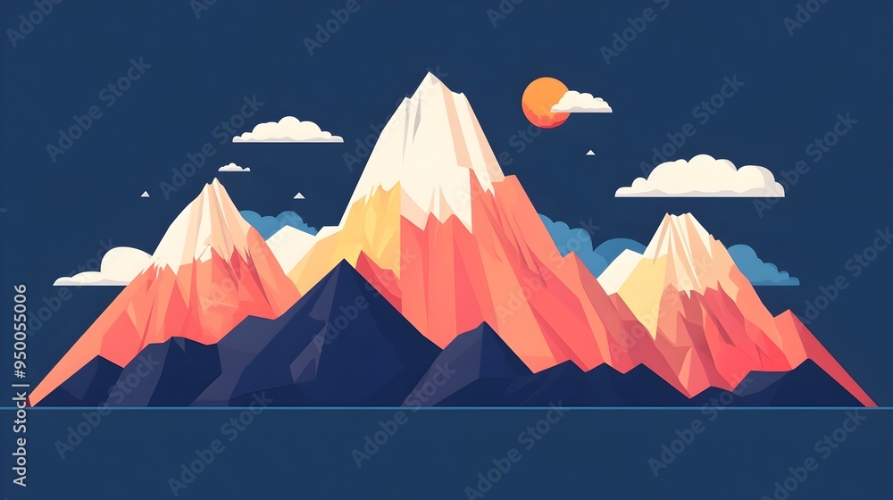 Altitude Ranges Examples Detailed infographic illustrating the elevation levels of major ...