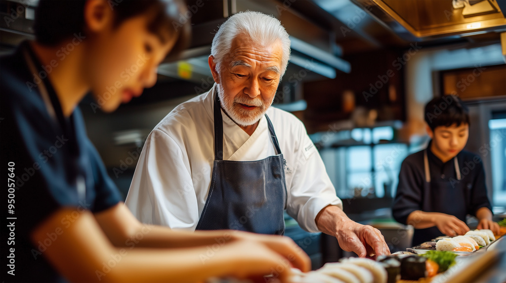 寿司職人による技と伝授 寿司職人による技と伝授