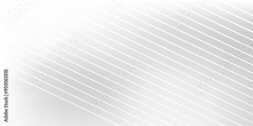 Abstract art geometric background with vertical lines. Optical illusion with waves and transition.