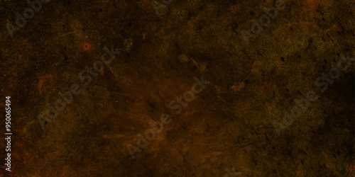 Artistic hand painted fire frame dark brown background. Violet smoke color isolated background for effect, text or copyspace. grunge Dust Particle Explosion Isolated on Black Background.