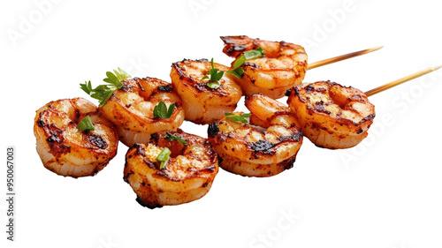 Juicy and Grilled Shrimp Barbecue: A Seafood Delight on the Grill