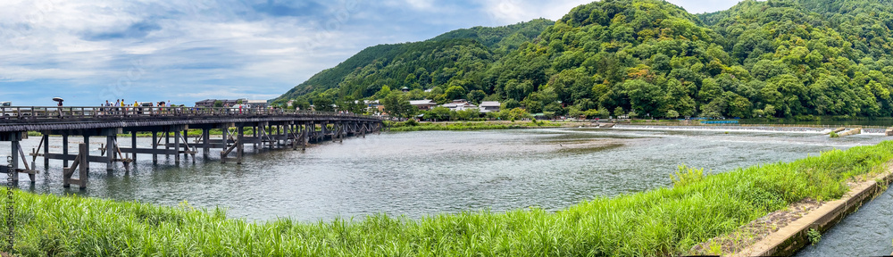 Arashiyama Katsura River in Kyoto, Japan Arashiyama Katsura River in Kyoto, Japan