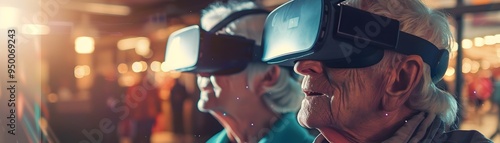 Elderly Couple Exploring Cr...