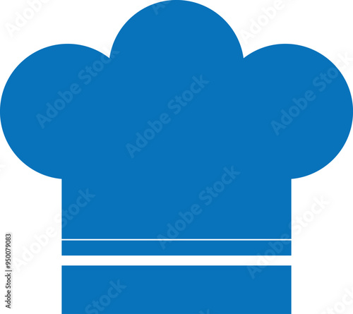 Chef hat icon set. Chef sign. flat illustration of vector icon on white background