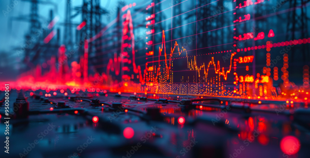 A computer generated image of a city with red and orange lights. Scene is intense and futuristic A computer generated image of a city with red and orange lights. Scene is intense and futuristic
