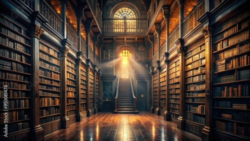 moody atmospheric dimlylit mysterious bookrepository