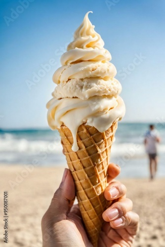 Ice Cream, Dessert, Sweet, Creamy, Cold, Frozen, Delicious, Summer, Treat, Vanilla, Chocolate, Strawberry, Sprinkles,