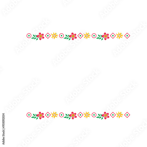 Ornament frame for national hispanic heritage month