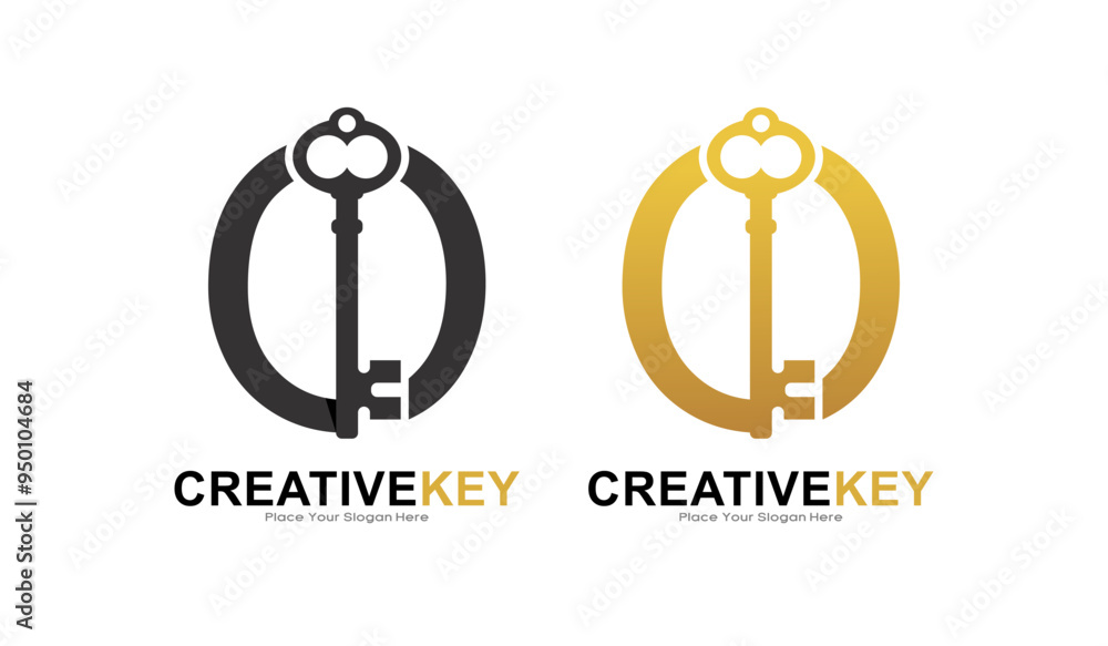Key letter O logo vector template. This is suitable for business, poster, initial, safety and security Letter Design Vector Key letter O logo vector template. This is suitable for business, poster, initial, safety and security Letter Design Vector