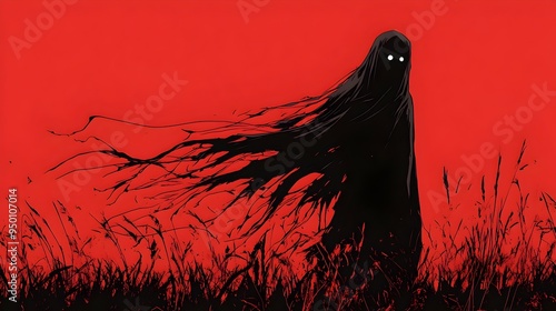 Ghostly Vengeance:A Haunting Anime Figure Seeks Retribution on the Battlefield