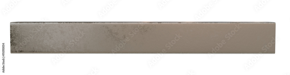Sleek, industrial-grade steel beam. Medium length, isolated for easy integration into your designs Sleek, industrial-grade steel beam. Medium length, isolated for easy integration into your designs
