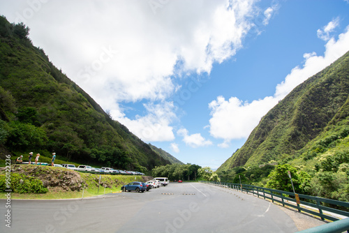 Iao valley state park in Maui, Hawaii in summer 2024 photo