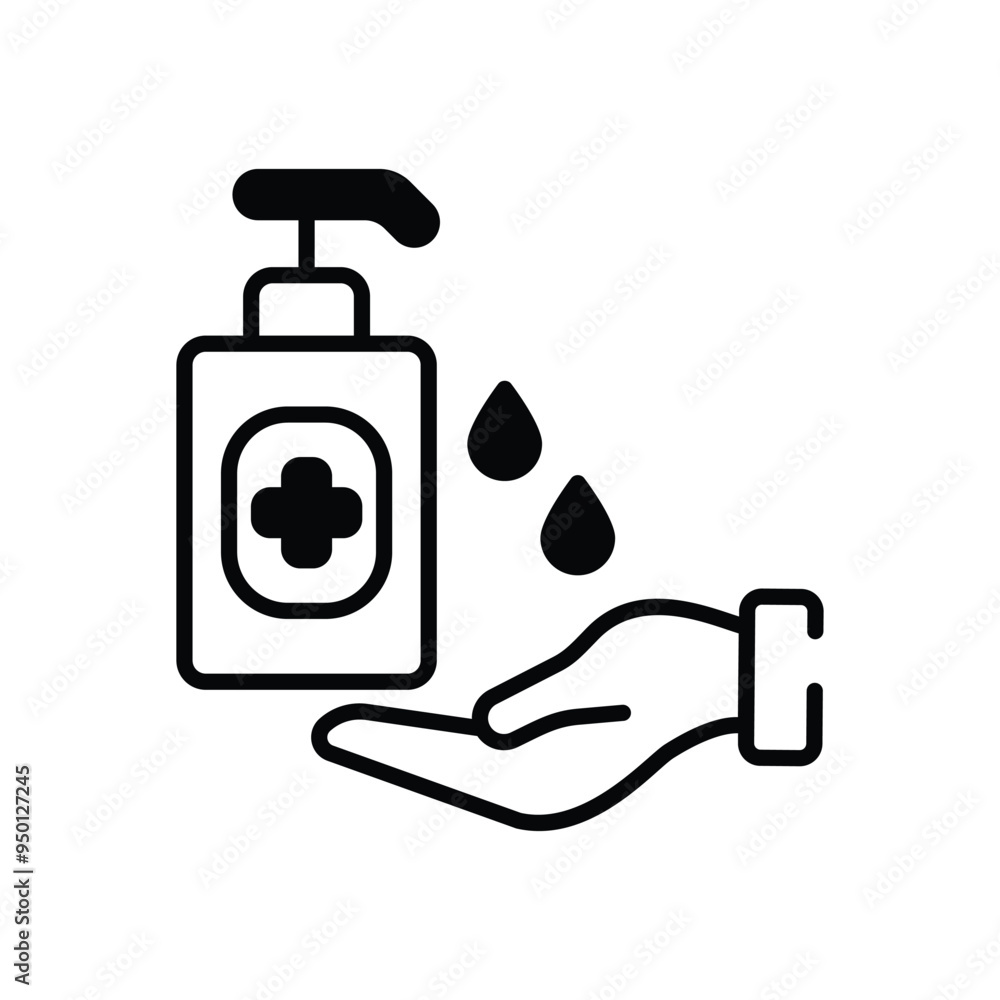 Handwashing vector icon Handwashing vector icon