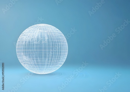 blue disco ball