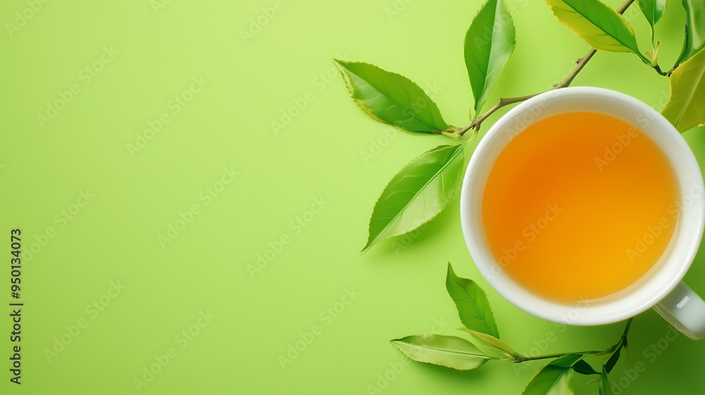 Serene Green Tea Moment
Serene Green Tea Moment