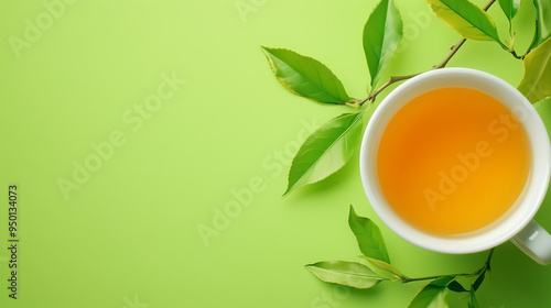 Wallpaper Mural Serene Green Tea Moment	
 Torontodigital.ca