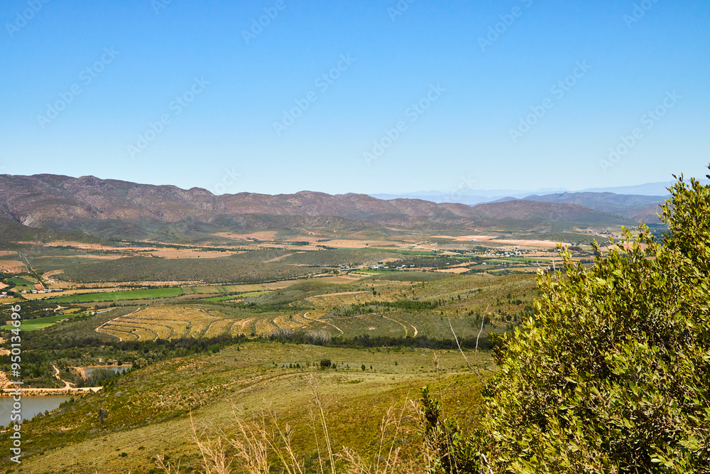 Naklejka premium Eine Reise durch Südafrika. Swartberg Pass