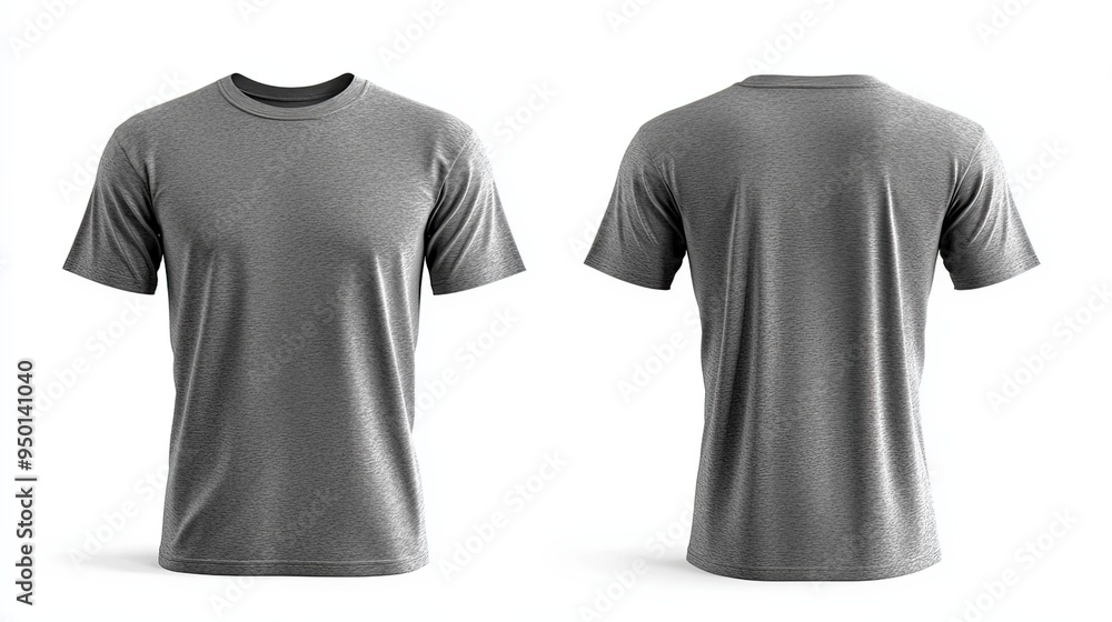 Minimalist Gray T Shirt Mockup Image for Apparel Branding and Fashion Presentation Minimalist Gray T Shirt Mockup Image for Apparel Branding and Fashion Presentation