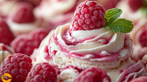 Raspberry Ripple Ice Cream