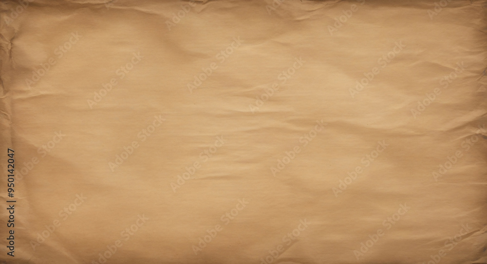 Obraz premium Recycle brown paper crumpled texture,Old paper surface for background.