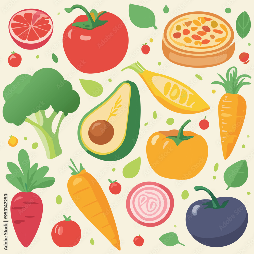 Collection of fast food. vector illustration. Collection of fast food. vector illustration.
