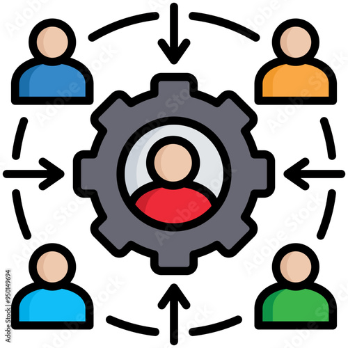 Employee Engagement Icon