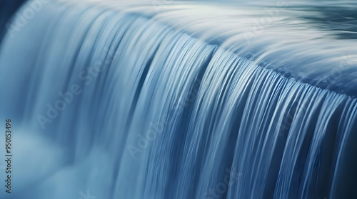 Captivating Waterfall Cascading Through Lush Landscape