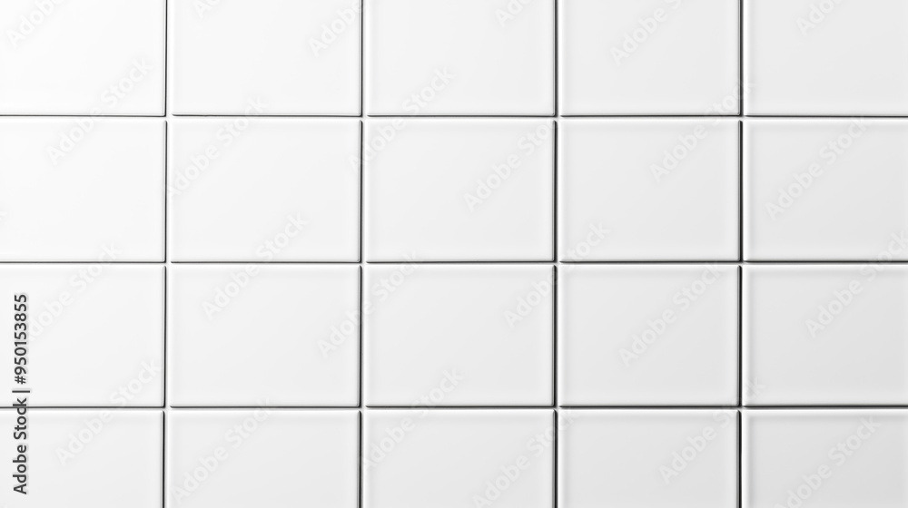 White tile seamless background copy space tile texture surface wall for designers and text. White tile empty texture of kitchen and bathroom wall background White tile seamless background copy space tile texture surface wall for designers and text. White tile empty texture of kitchen and bathroom wall background