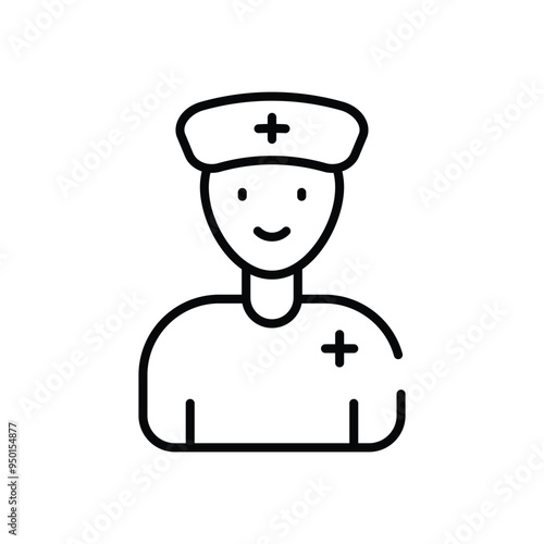 Healthcare Worker vector icon