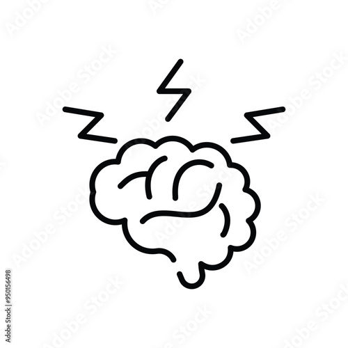 Brainstorm vector icon
