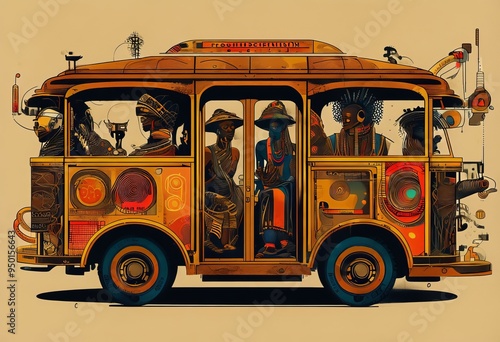 afrofuturism trolley black speculation trolley incorporating afr