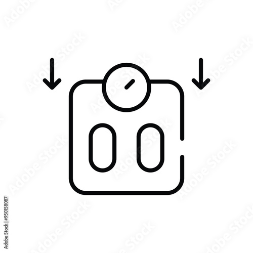 Weight Loss vector icon