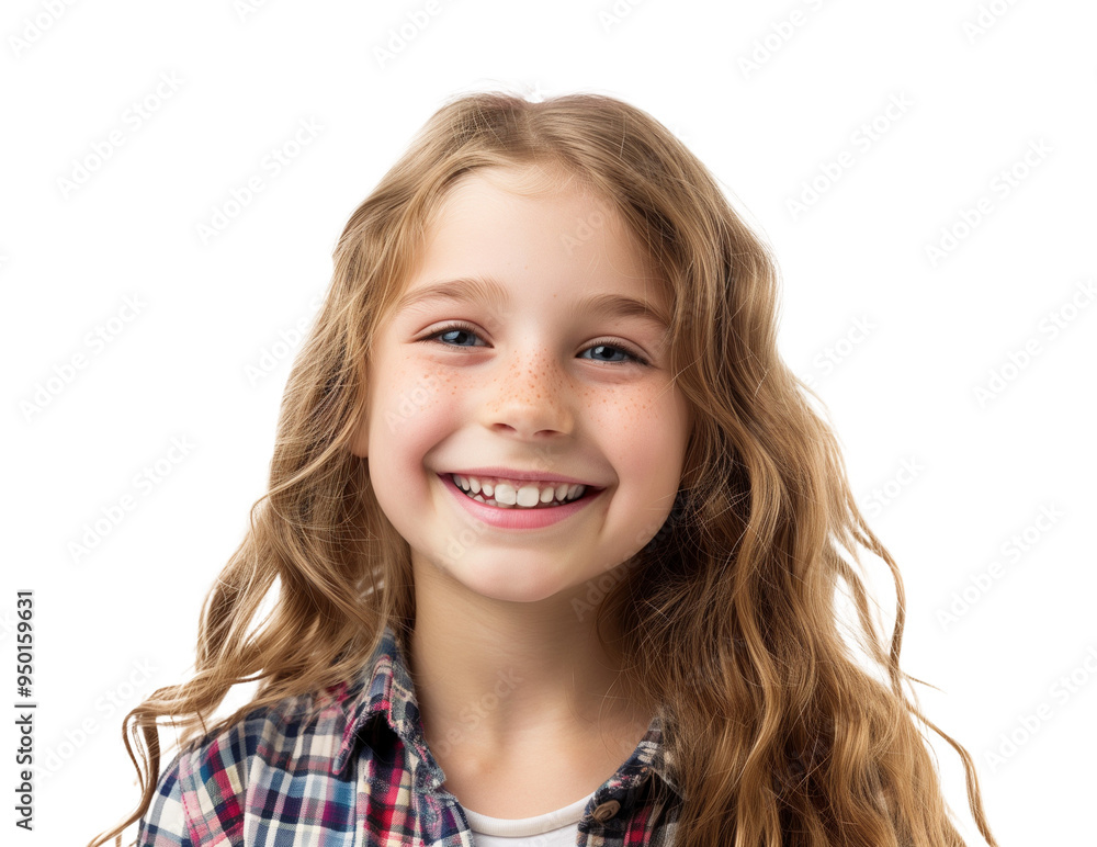Portrait of a happy laughing child girl Portrait of a happy laughing child girl