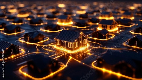 Energyefficient smart grids in a suburban neighborhood
