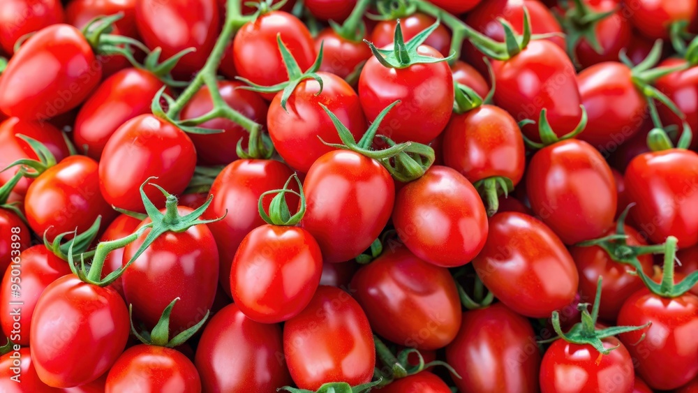 Cluster of San Marzano cherry tomatoes, fresh, ripe, and vibrant red , fresh, ripe, vibrant, red, tomatoes, cherry Cluster of San Marzano cherry tomatoes, fresh, ripe, and vibrant red , fresh, ripe, vibrant, red, tomatoes, cherry