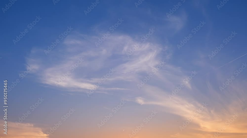 Timelapse : Watch in awe as day gracefully yields to night, painting the horizon with a kaleidoscope of fiery reds and soothing blues, a timeless spectacle. Time lapse. Horizon background.
Timelapse : Watch in awe as day gracefully yields to night, painting the horizon with a kaleidoscope of fiery reds and soothing blues, a timeless spectacle. Time lapse. Horizon background.