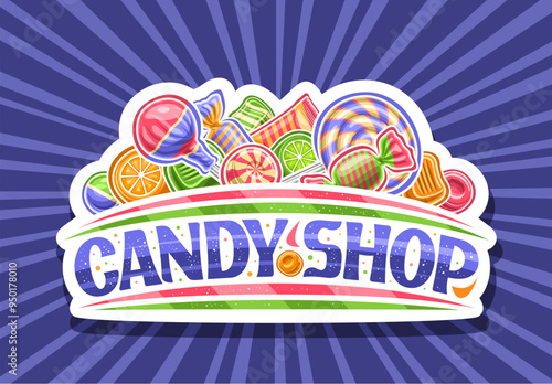 Vector logo for Candy Shop