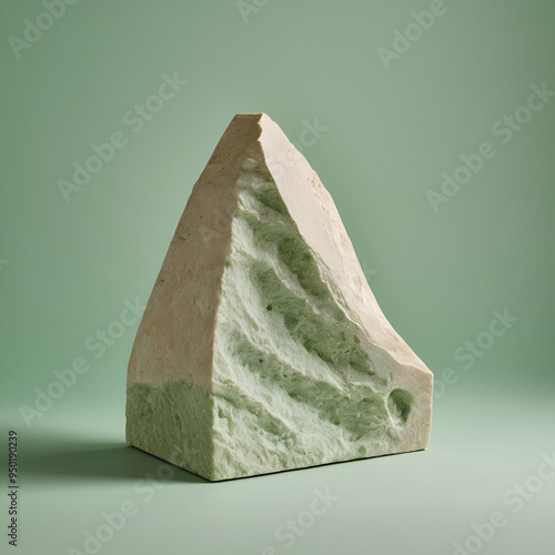 An abstract stone product display photo