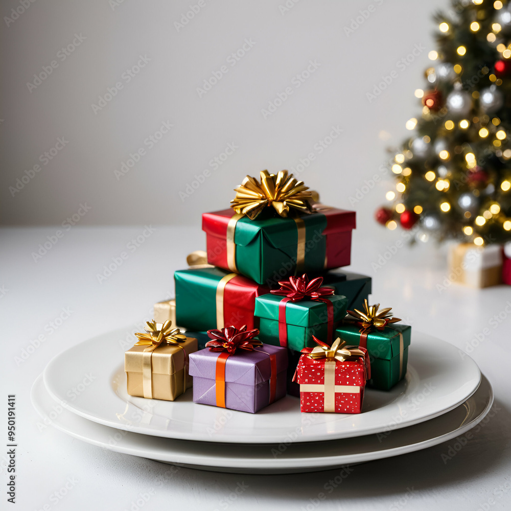 Christmas presents concept Christmas presents concept