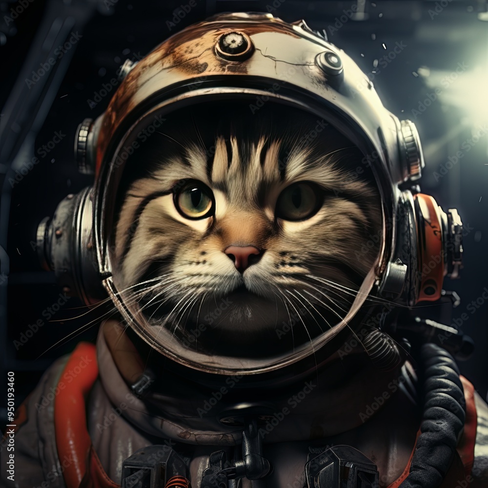 Cat In Astronaut Suit Cat In Astronaut Suit