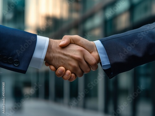 Business Handshake: A Symbol of Agreement and Collaboration