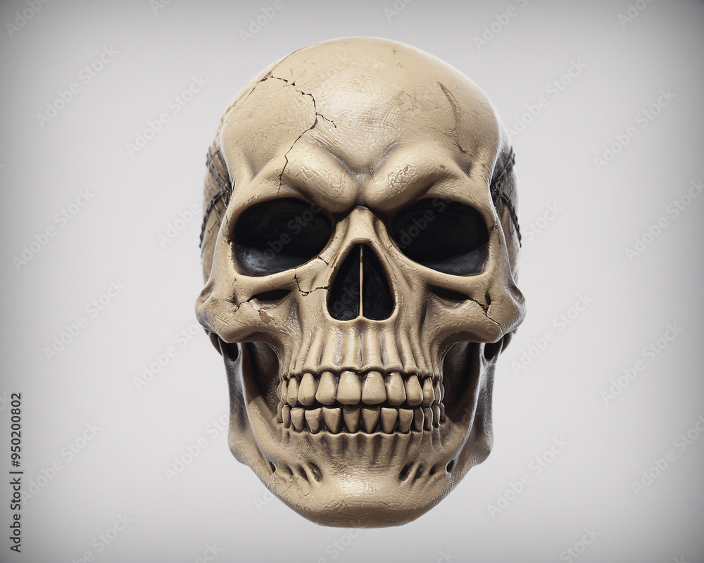 Intricate Gothic Skull Sculpture on Stand - Artistic Masterpiece Intricate Gothic Skull Sculpture on Stand - Artistic Masterpiece