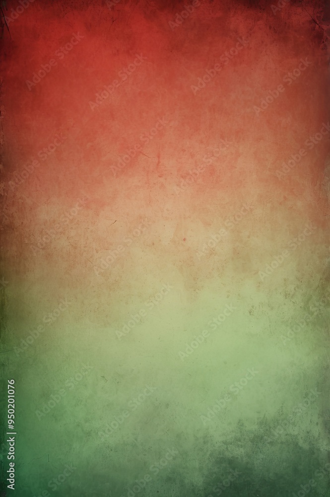 Obraz premium Abstrakter Rot Grüner Gradient Hintergrund