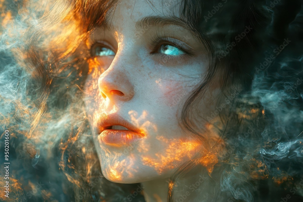aigenerated portrait of a mysterious woman with ethereal features blending realism and fantastical elements soft otherworldly lighting enhances the enigmatic mood aigenerated portrait of a mysterious woman with ethereal features blending realism and fantastical elements soft otherworldly lighting enhances the enigmatic mood