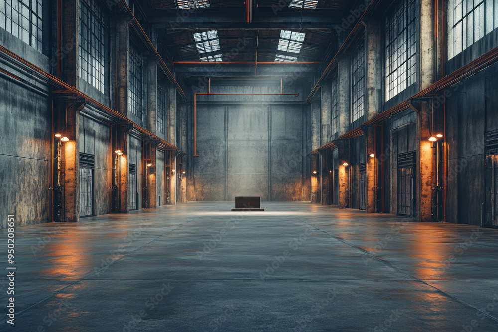 Industrial Warehouse. Industrial Warehouse.