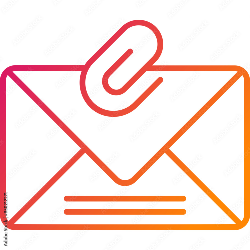 Attached File Vector Icon Design Attached File Vector Icon Design
