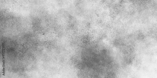 white and gray aquarelle painted paper textured canvas element with cloudy stains and fogg, White painted marble texture or grunge, Movement of white smoke on canvas.