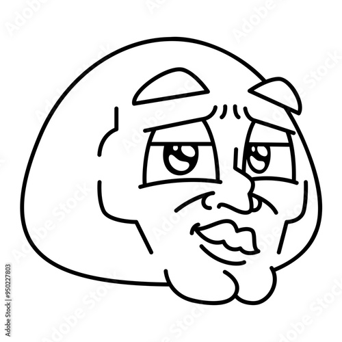 Meme Face Emoji Line